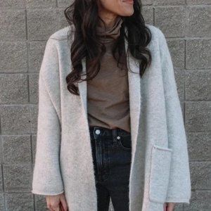 Madewell oversized cozy open cardigan